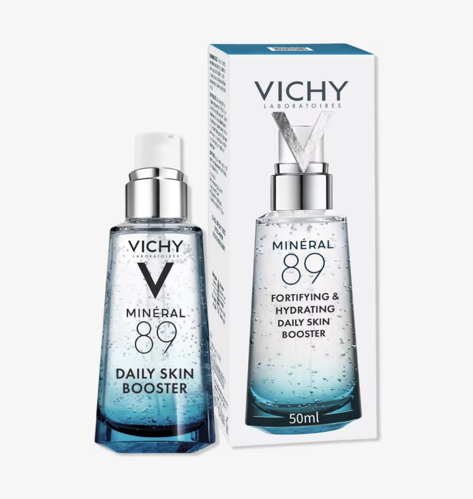 Vichy Mineral 89 Hyaluronic Acid Face Serum for plump skin, available at Ulta.